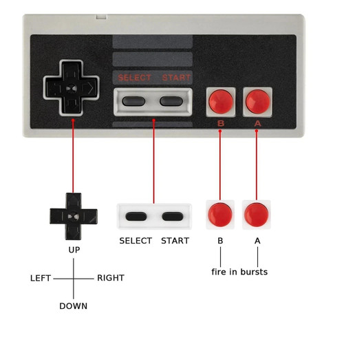 Pcs video game wired - 2,